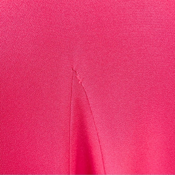 Emily McCarthy Pink Long Sleeve Flared Mini Dress Sz XS - Picture 10 of 16